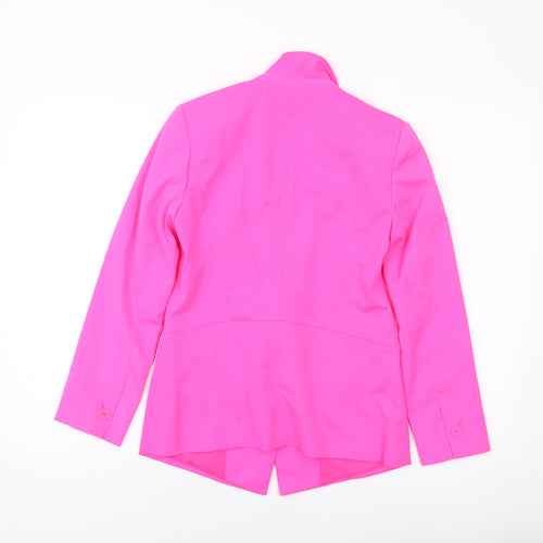 Oasis Womens Pink Jacket Size 8 Button