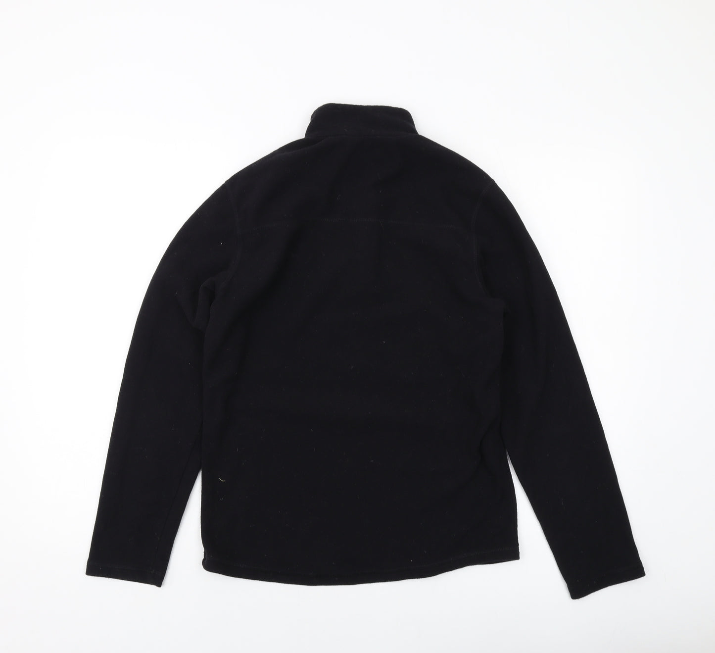 Quechua Womens Black Polyester Pullover Sweatshirt Size S Zip