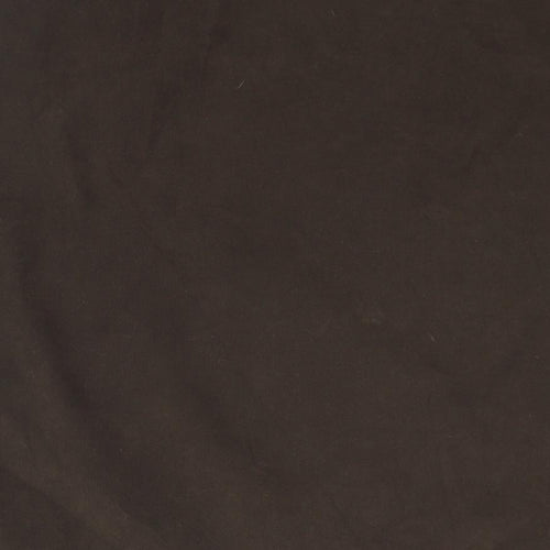 Etam Womens Brown Polyester A-Line Skirt Size 16 Zip
