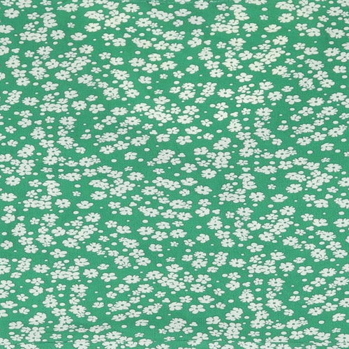 New Look Womens Green Floral Polyester Basic Blouse Size 16 V-Neck - Frill