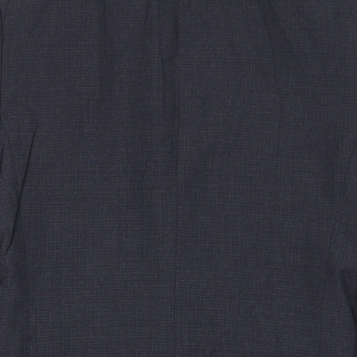 Limited Collection Mens Grey Polyester Jacket Suit Jacket Size 36 Regular