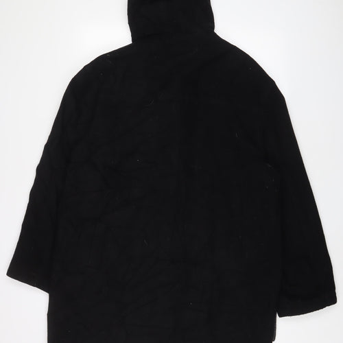 Burton Mens Black Jacket Size L Button - Pockets