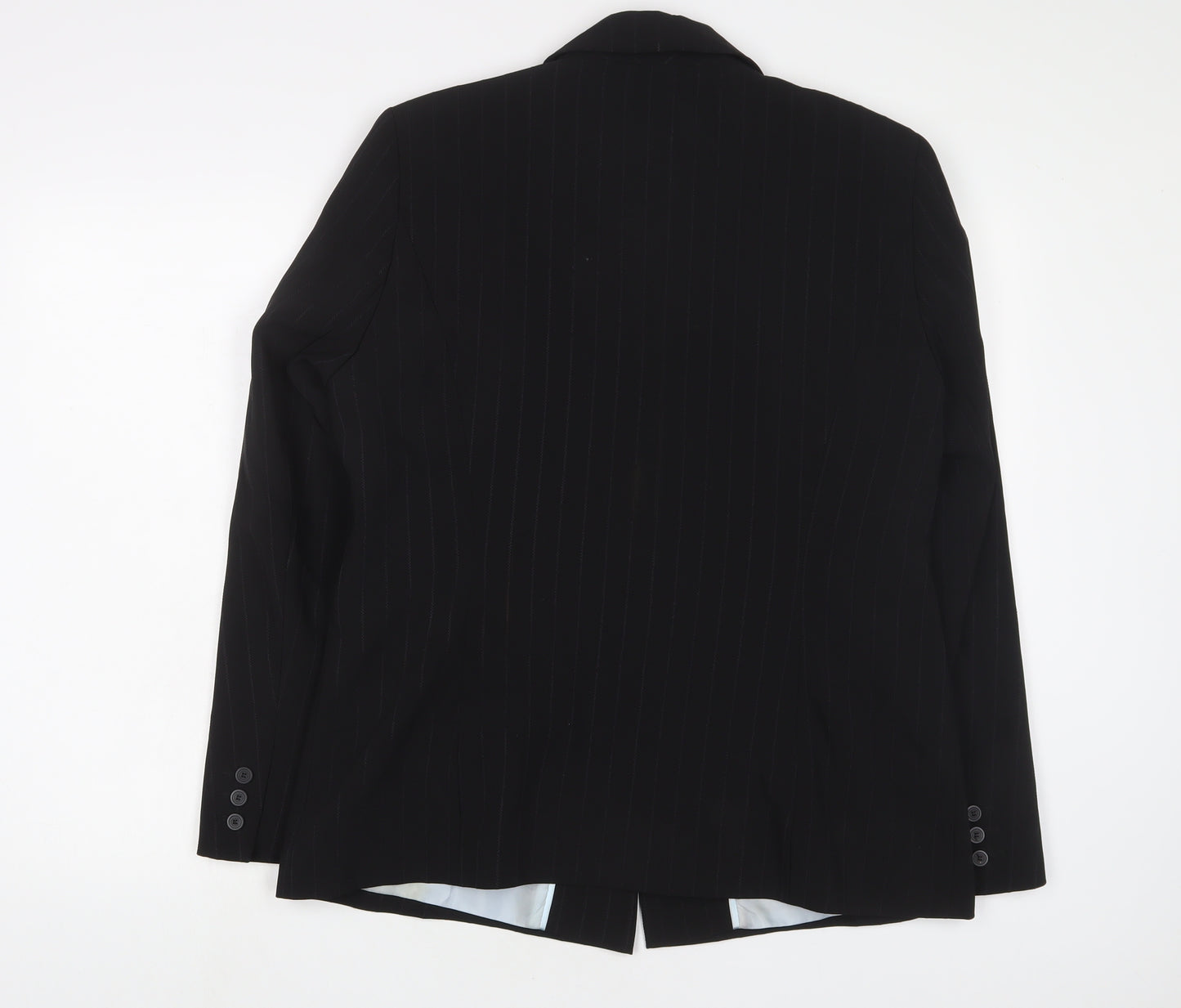 Bonmarché Womens Black Jacket Blazer Size 16 Button