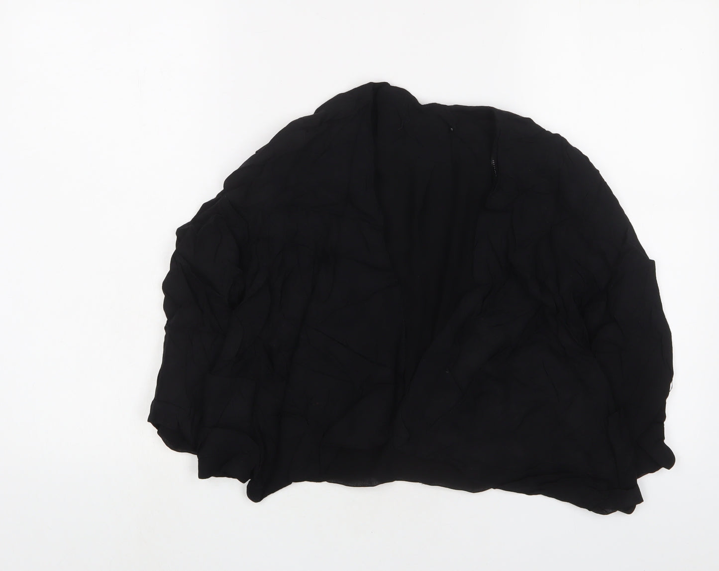 Debenhams Womens Black Jacket Blazer Size 8 - Open