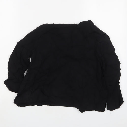 Debenhams Womens Black Jacket Blazer Size 8 - Open