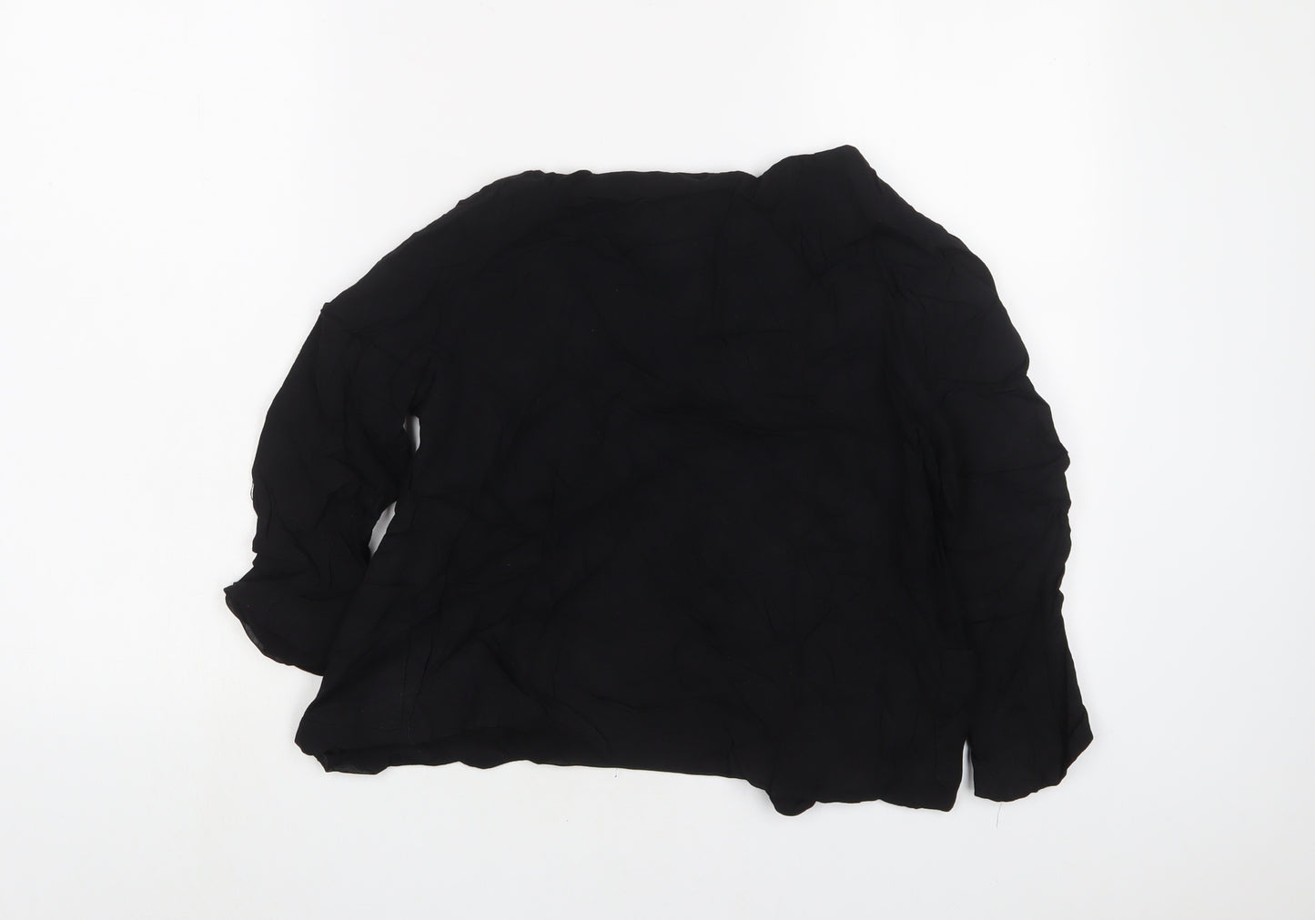 Debenhams Womens Black Jacket Blazer Size 8 - Open