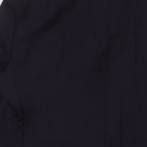 Marks and Spencer Mens Blue Wool Jacket Suit Jacket Size 42 Regular
