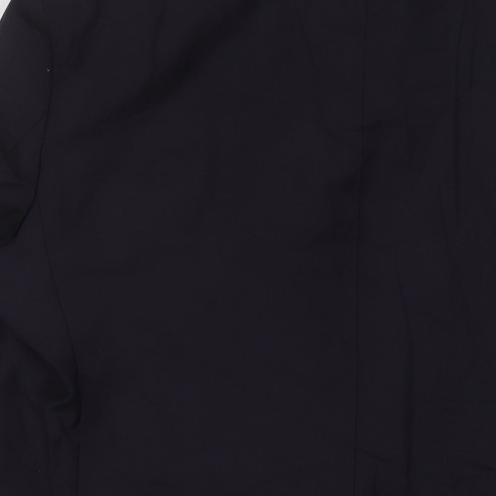 Marks and Spencer Mens Blue Wool Jacket Suit Jacket Size 42 Regular
