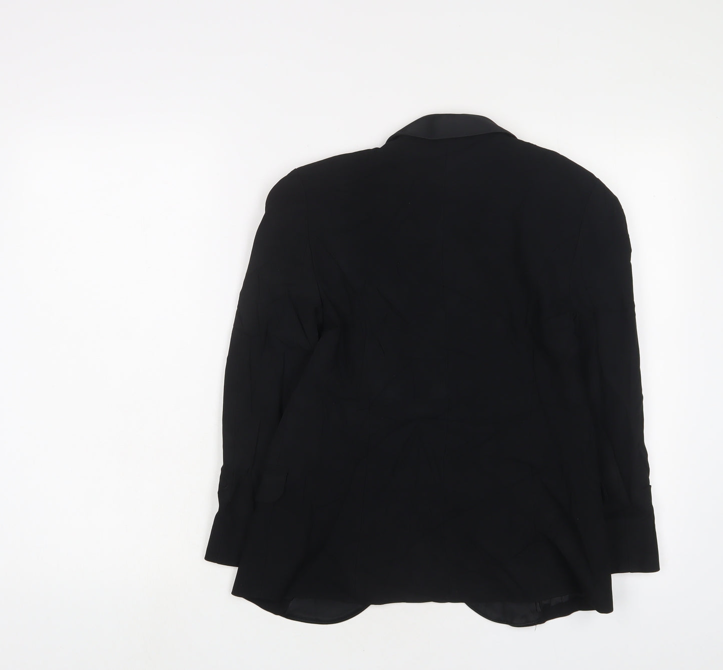 Topshop Womens Black Jacket Blazer Size 8 - Open