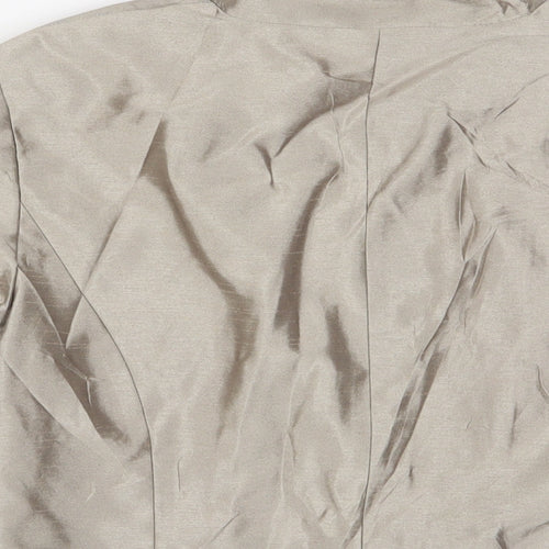 Roman Womens Beige Jacket Blazer Size 16 - Open