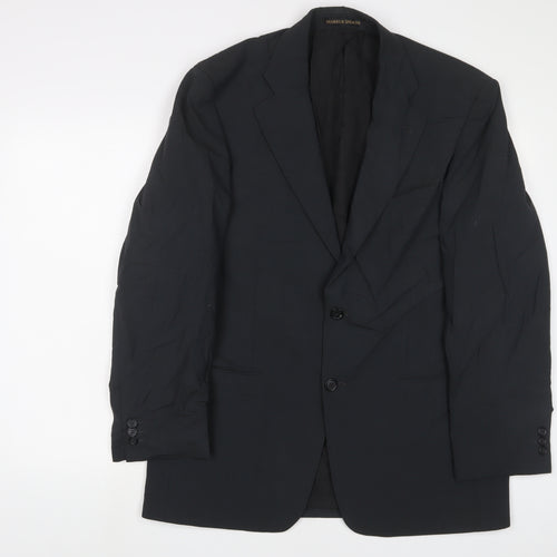 Marks and Spencer Mens Grey Wool Jacket Suit Jacket Size 40 Regular