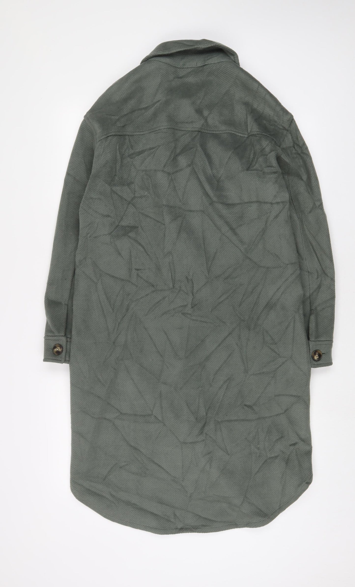 Marks and Spencer Womens Green Jacket Size XS Button