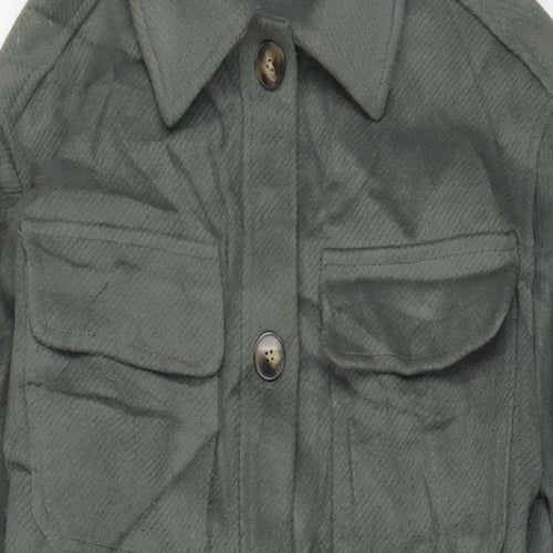 Marks and Spencer Womens Green Jacket Size XS Button