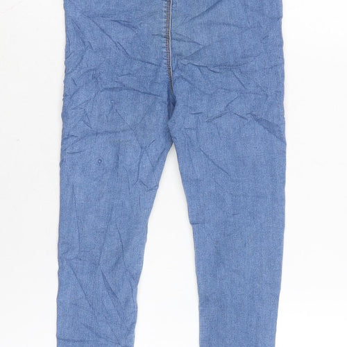 Angel Girls Blue Cotton Jegging Jeans Size 3 Years Regular - Inside Leg 15in - waist 10In.