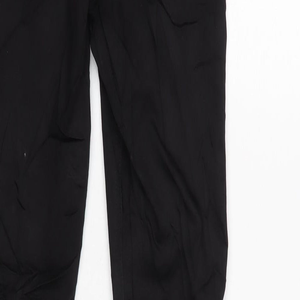 Marks and Spencer Womens Black Cotton Blend Skinny Jeans Size 6 L25.5 in Regular Zip