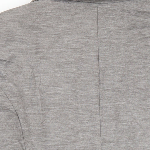 H&M Womens Grey Jacket Blazer Size 10