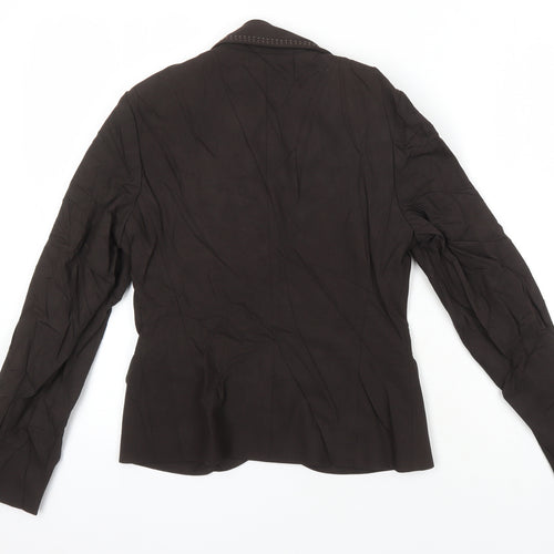 NEXT Womens Brown Jacket Blazer Size 6