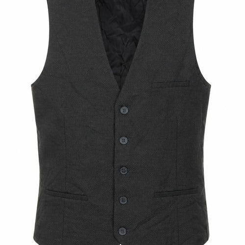 Bolongaro Trevor Mens Black Polyester Jacket Suit Waistcoat Size 36 Regular
