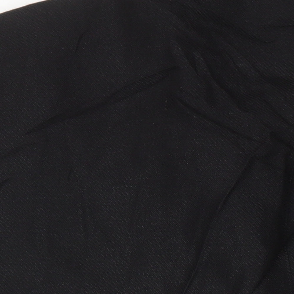 John Varvatos Mens Black Linen Jacket Blazer Size 44 Regular - Skull detail on Lining