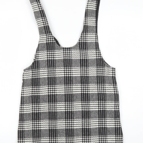 NEXT Girls Multicoloured Check Gilet Waistcoat Size 11 Years