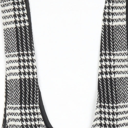 NEXT Girls Multicoloured Check Gilet Waistcoat Size 11 Years