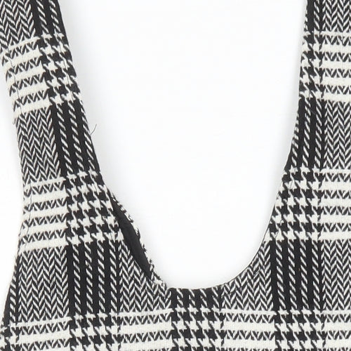 NEXT Girls Multicoloured Check Gilet Waistcoat Size 11 Years