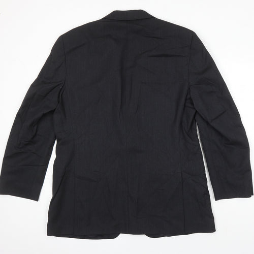 Marks and Spencer Mens Grey Wool Jacket Suit Jacket Size 42 Regular