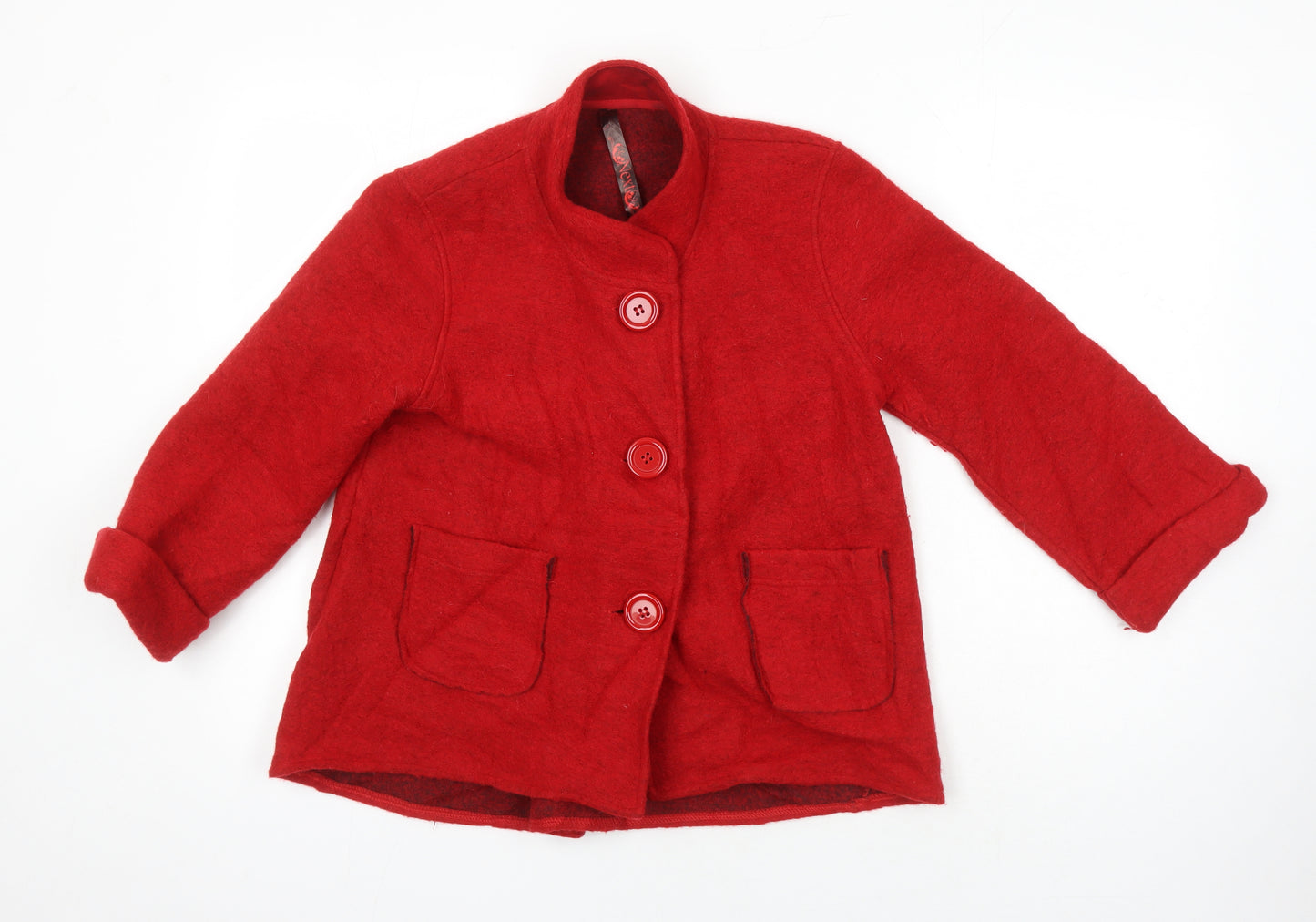 NEXT Womens Purple Herringbone Jacket Size 12 - Slight Bobbling
