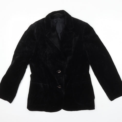 St Michael Womens Black Jacket Size 14