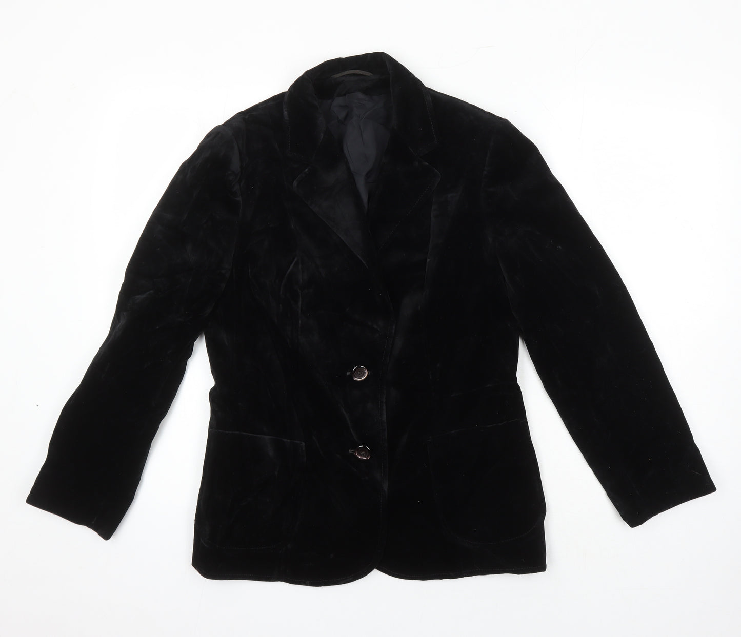 St Michael Womens Black Jacket Size 14