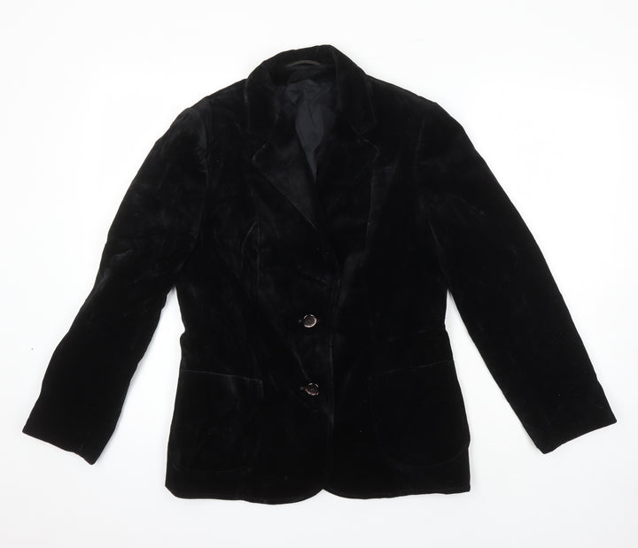 St Michael Womens Black Jacket Size 14