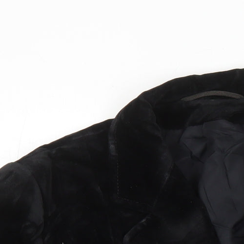 St Michael Womens Black Jacket Size 14