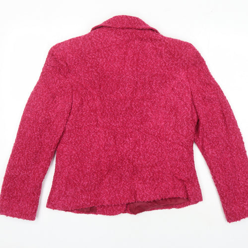 EWM Womens Pink Jacket Size 12
