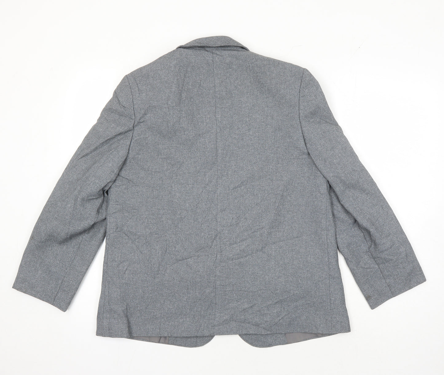 St Michael Womens Grey Jacket Blazer Size 14
