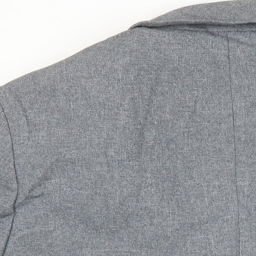 St Michael Womens Grey Jacket Blazer Size 14