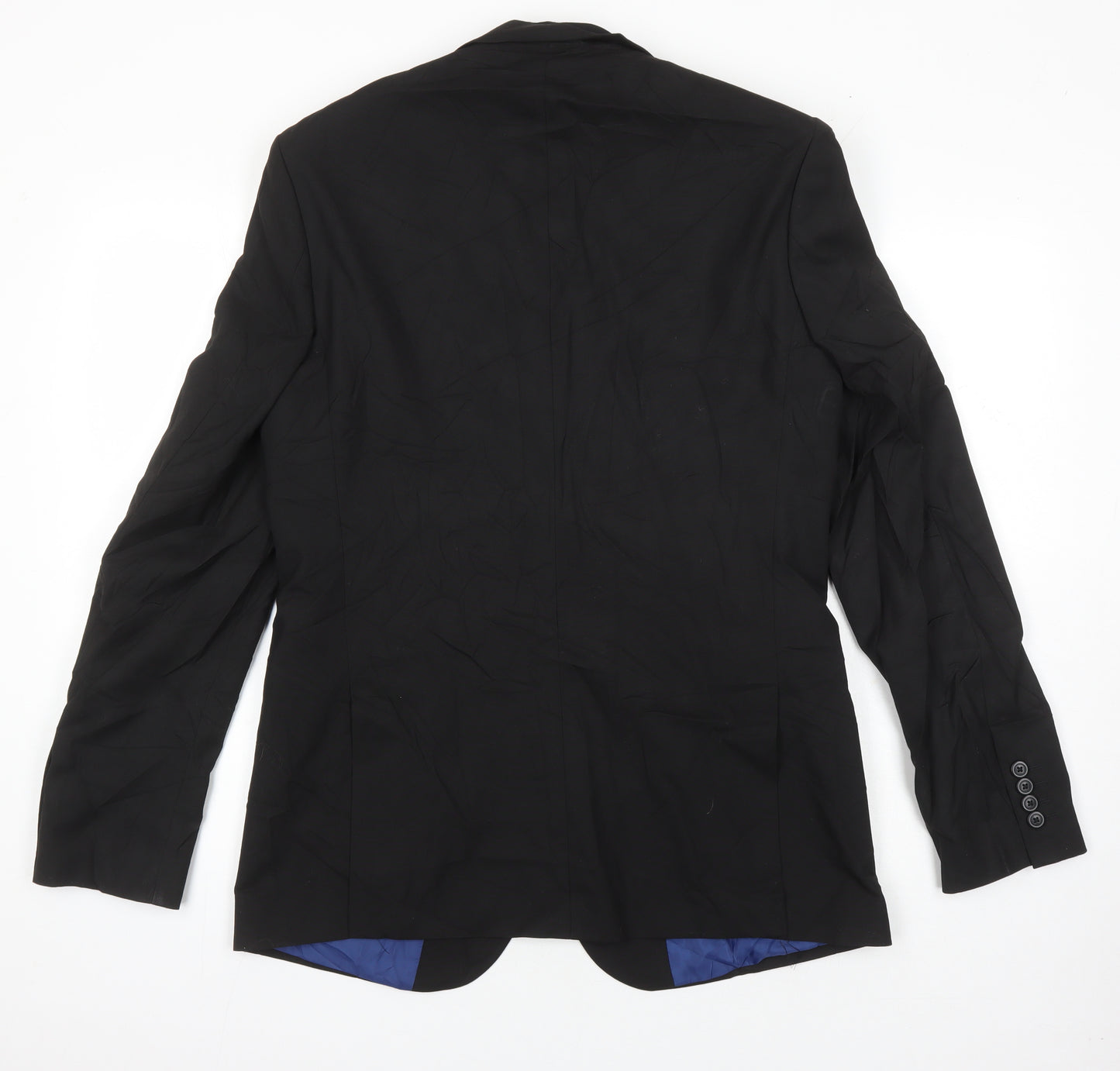 Burton Mens Black Polyester Jacket Suit Jacket Size L Regular
