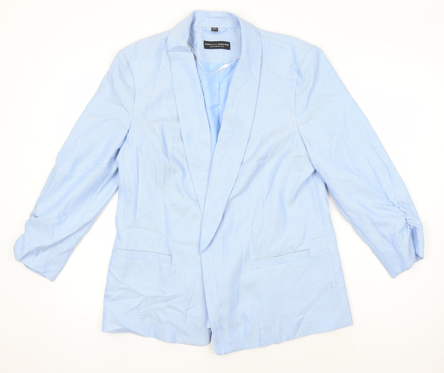 Dorothy Perkins Womens Blue Jacket Blazer Size 16