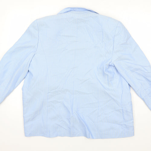 Dorothy Perkins Womens Blue Jacket Blazer Size 16