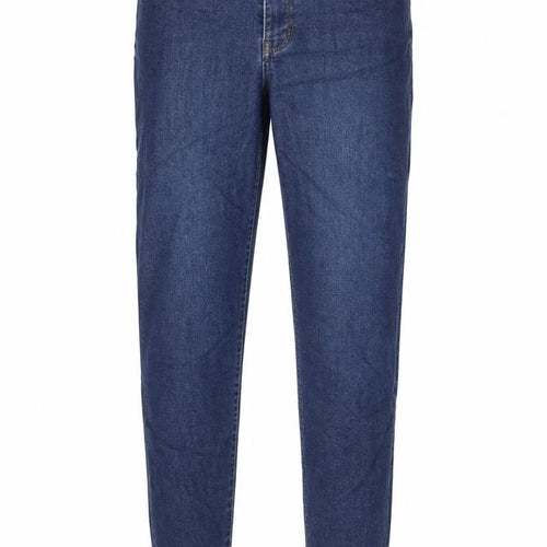 M&S Womens Blue Cotton Skinny Jeans Size 10 L26 in Regular