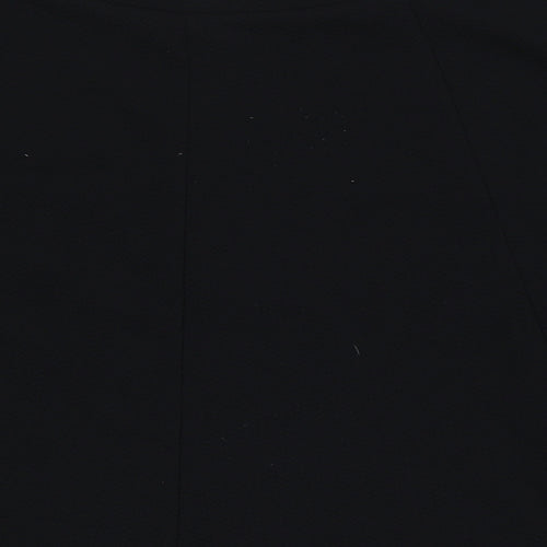Per Una Womens Black Polyester A-Line Skirt Size 16