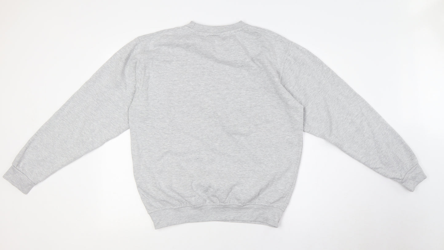 PRO RTX Mens Grey Polyester Pullover Sweatshirt Size M - Northern