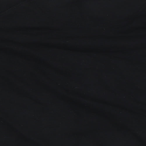 Jack Wills Womens Black Cotton Pullover Sweatshirt Size 6