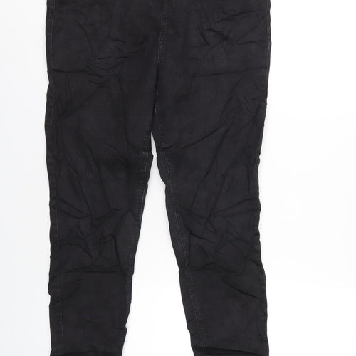 Marks and Spencer Womens Black Cotton Jegging Jeans Size 34 in L30 in Regular