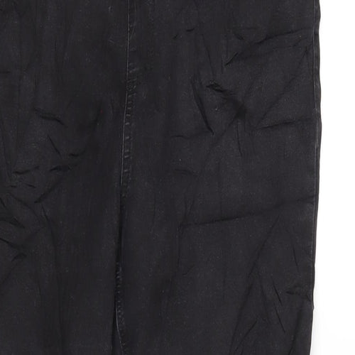 Marks and Spencer Womens Black Cotton Jegging Jeans Size 34 in L30 in Regular