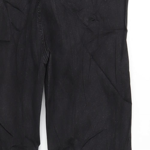 Marks and Spencer Womens Black Cotton Jegging Jeans Size 34 in L30 in Regular