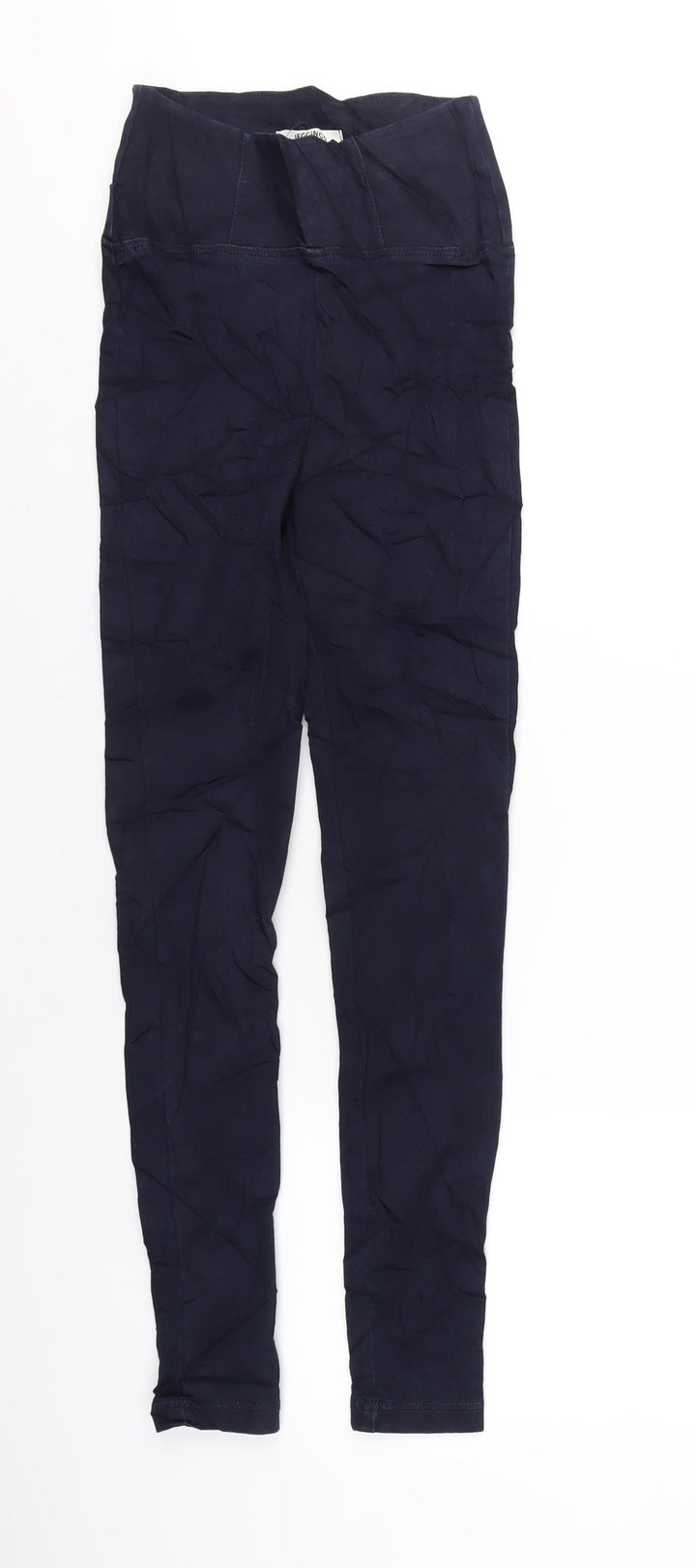 Marks and Spencer Womens Blue Cotton Jegging Jeans Size 8 L30 in Regular
