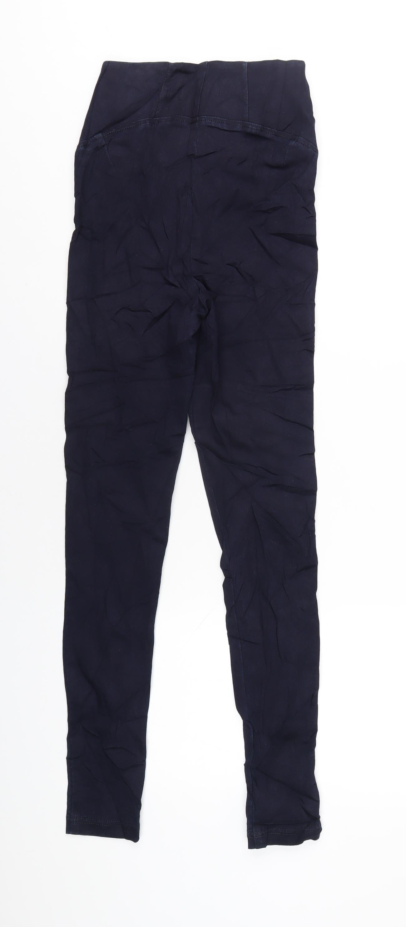 Marks and Spencer Womens Blue Cotton Jegging Jeans Size 8 L30 in Regular