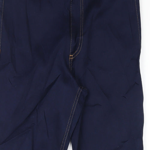 Marks and Spencer Womens Blue Cotton Jegging Jeans Size 12 L28 in Regular