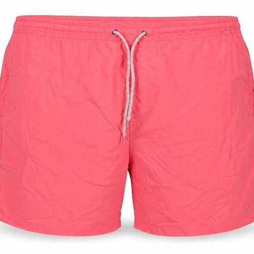 Lincoln Mens Pink Polyester Athletic Shorts Size XL L6 in Regular Drawstring - Swim Shorts