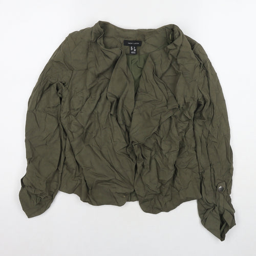 New Look Womens Green Jacket Blazer Size 6